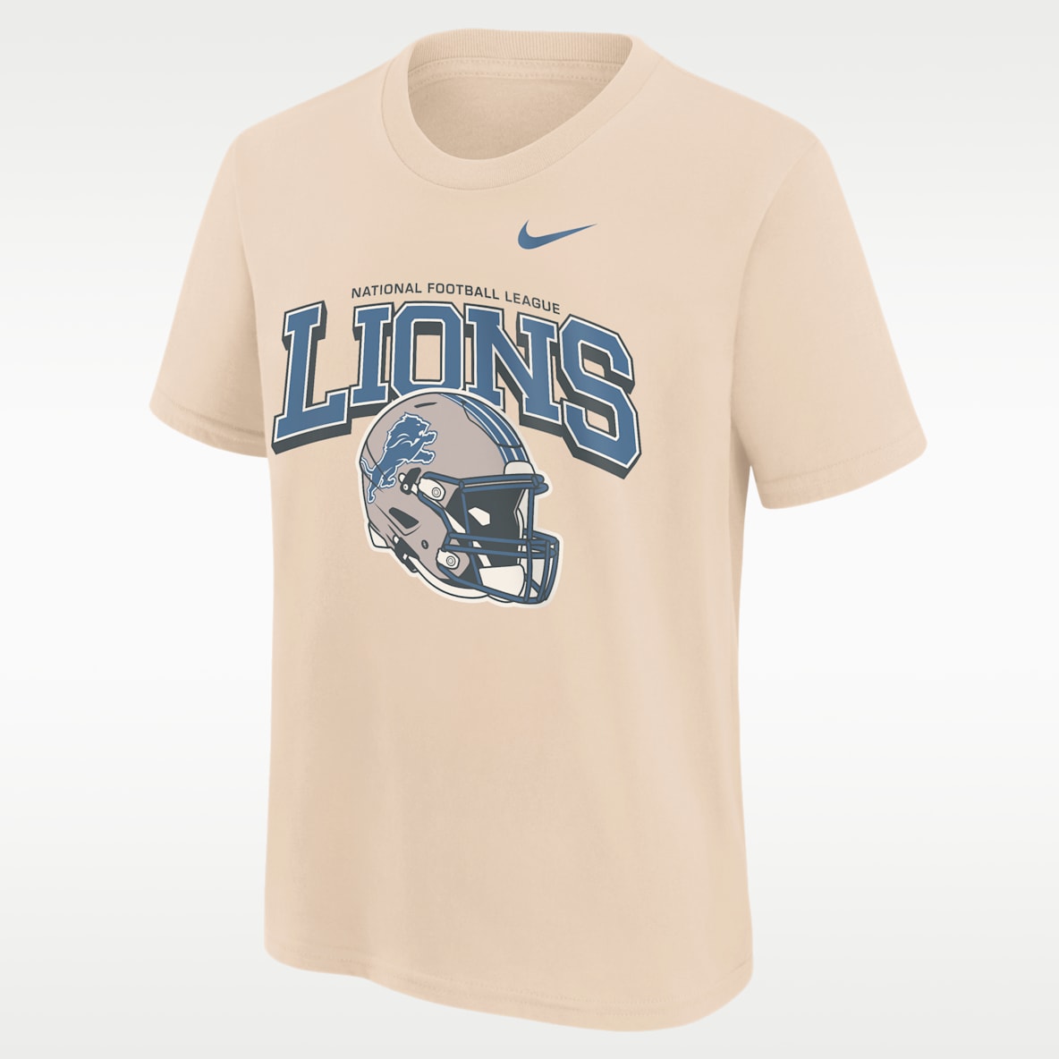 Detroit Lions Vintage Mod Easy Lane Big Kids' Nike NFL Short-Sleeve T-Shirt