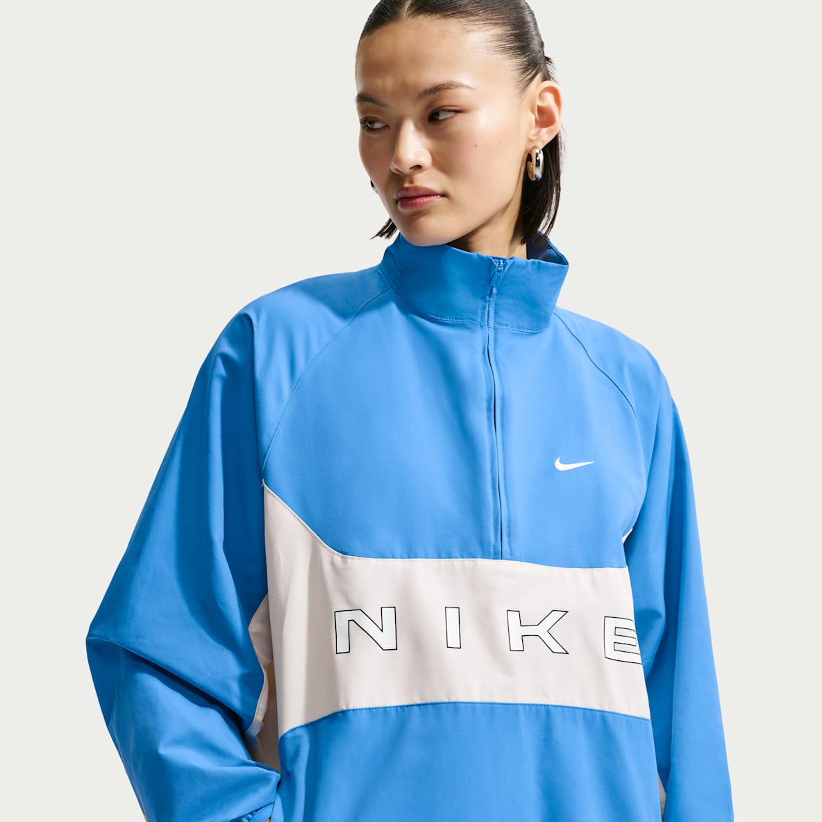 나이키 스포츠웨어 여성 오버사이즈 쿼터집 재킷