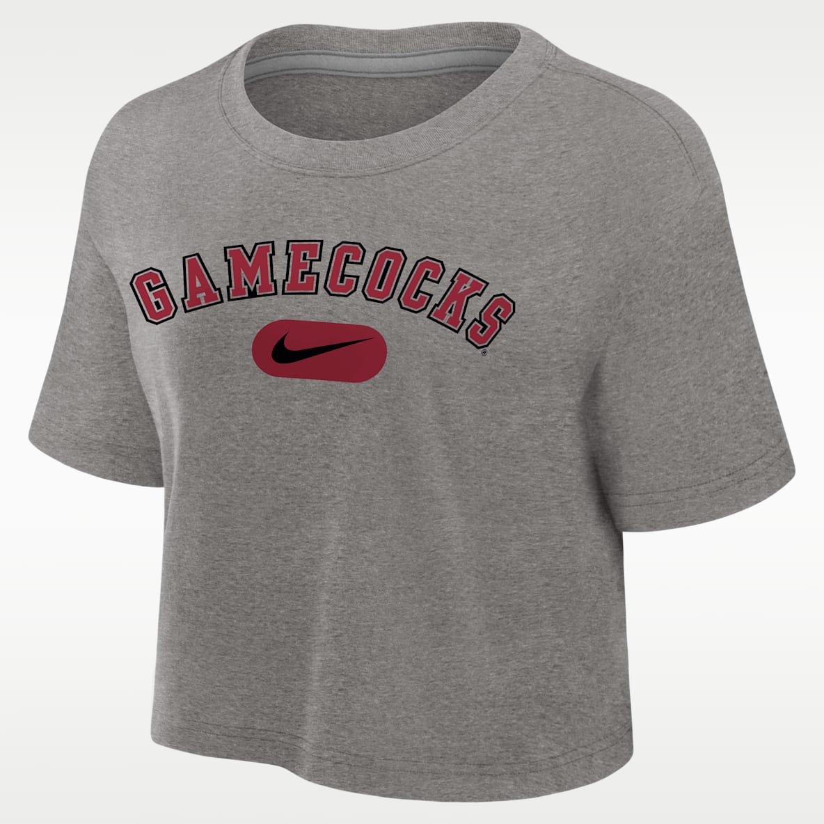 Nike College (South Carolina Gamecocks) Women's Dri-FIT Cropped T-Shirt