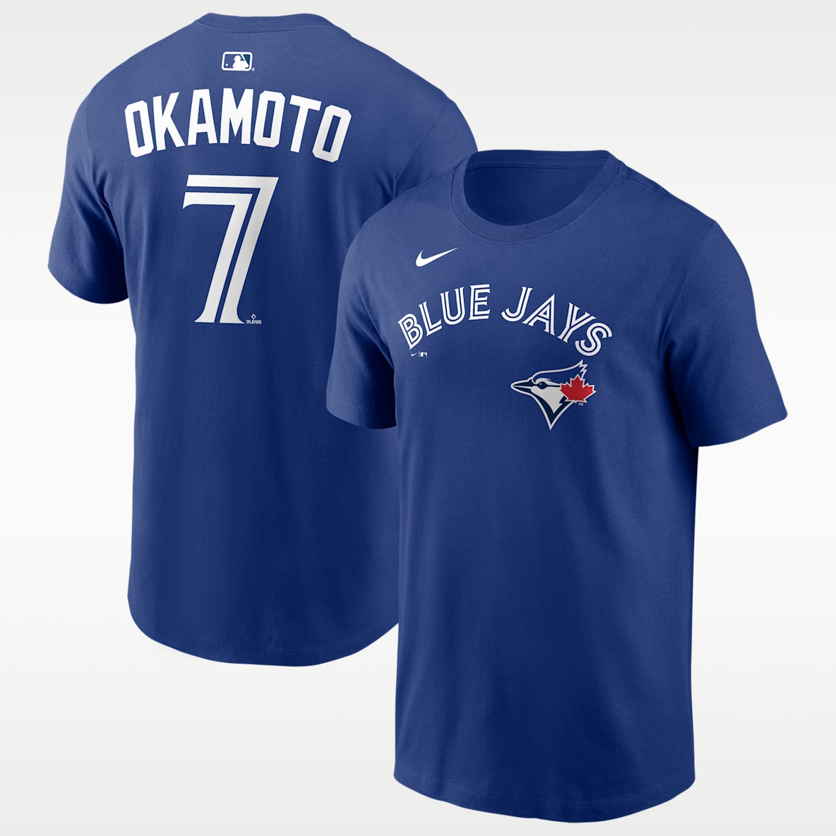 岡本 和真 トロント ブルージェイズ ヒューズ メンズ ナイキ MLB Tシャツ