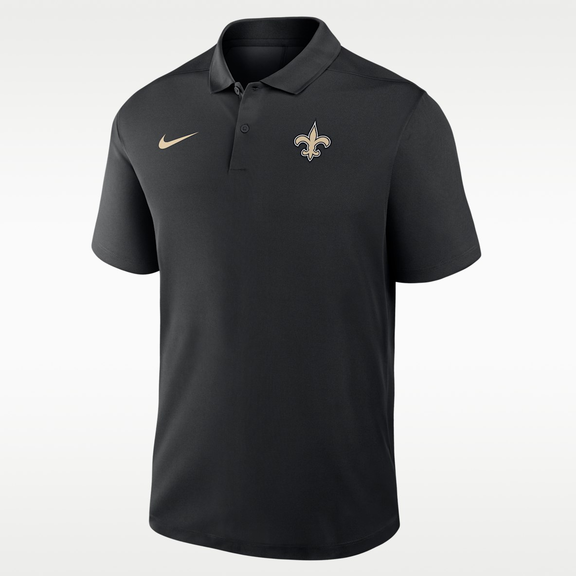 New Orleans Saints Logo Victory Polo Nike Dri-FIT de la NFL para hombre