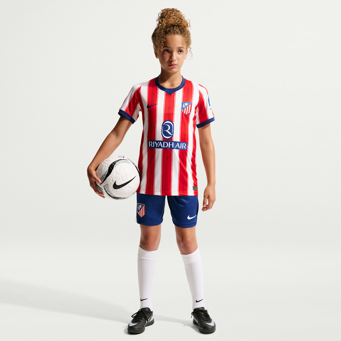 Atlético Madrid 2026/27 Stadium – Home Shorts replica da calcio Nike Dri-FIT – Ragazzo/a