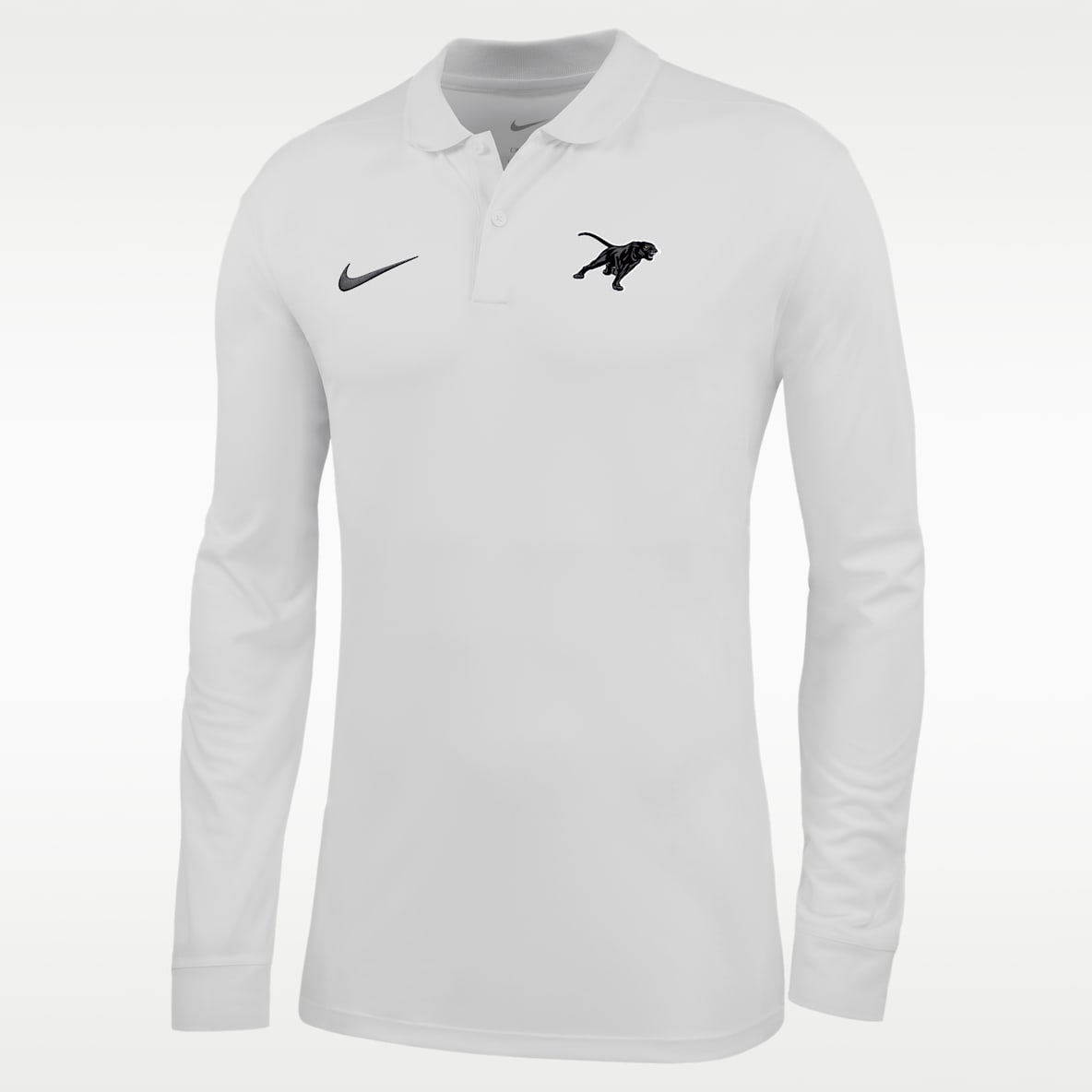 Nike College (Prairie View A&M University) Men's Dri-FIT Long-Sleeve Polo