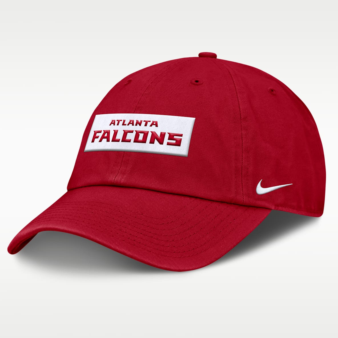 Atlanta Falcons Primetime Club Wordmark Gorra ajustable Nike de la NFL para hombre