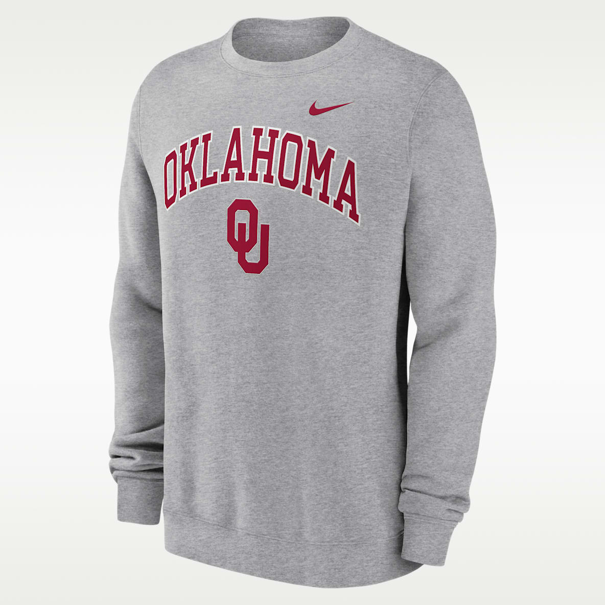 Oklahoma Arch Men's Nike College Pullover Crew