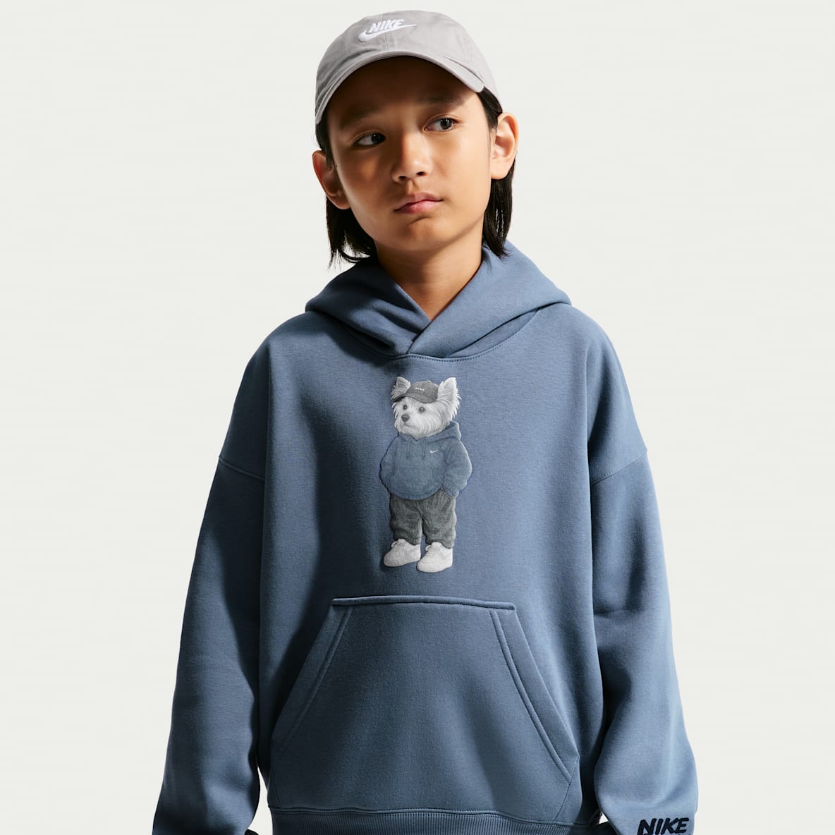 Nike Sportswear Club Fleece Big Kids' Oversized Hoodie