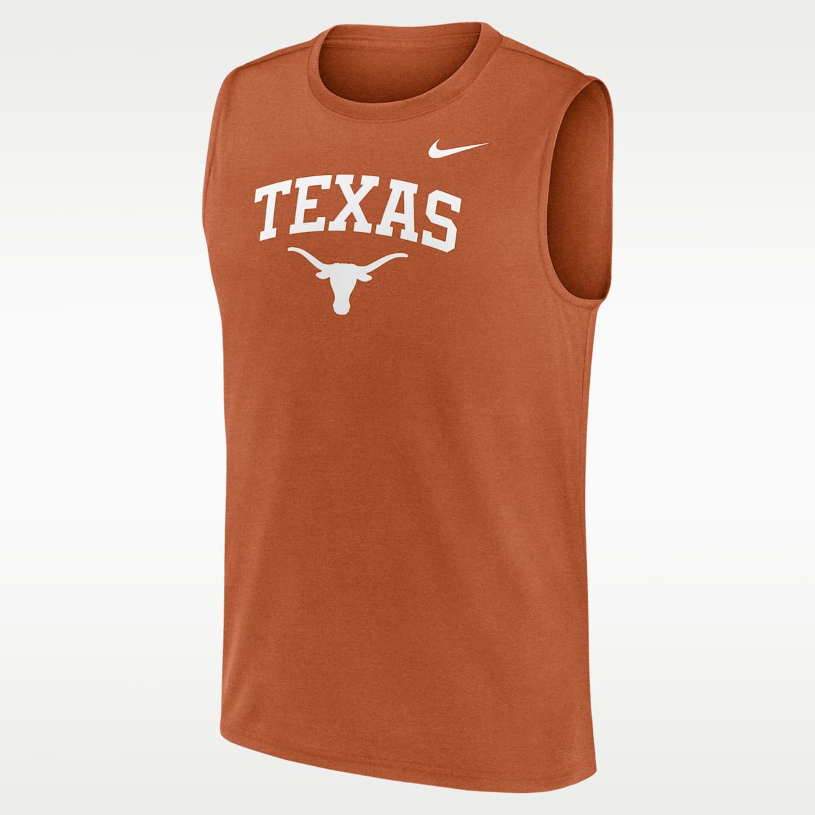 Texas Arch Legend Camiseta sin mangas universitaria Nike Dri-FIT para hombre