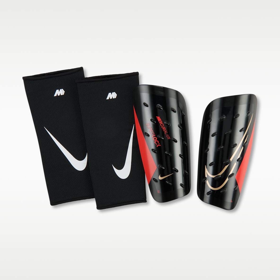Nike Mercurial Lite SuperLock Espinilleras de fútbol