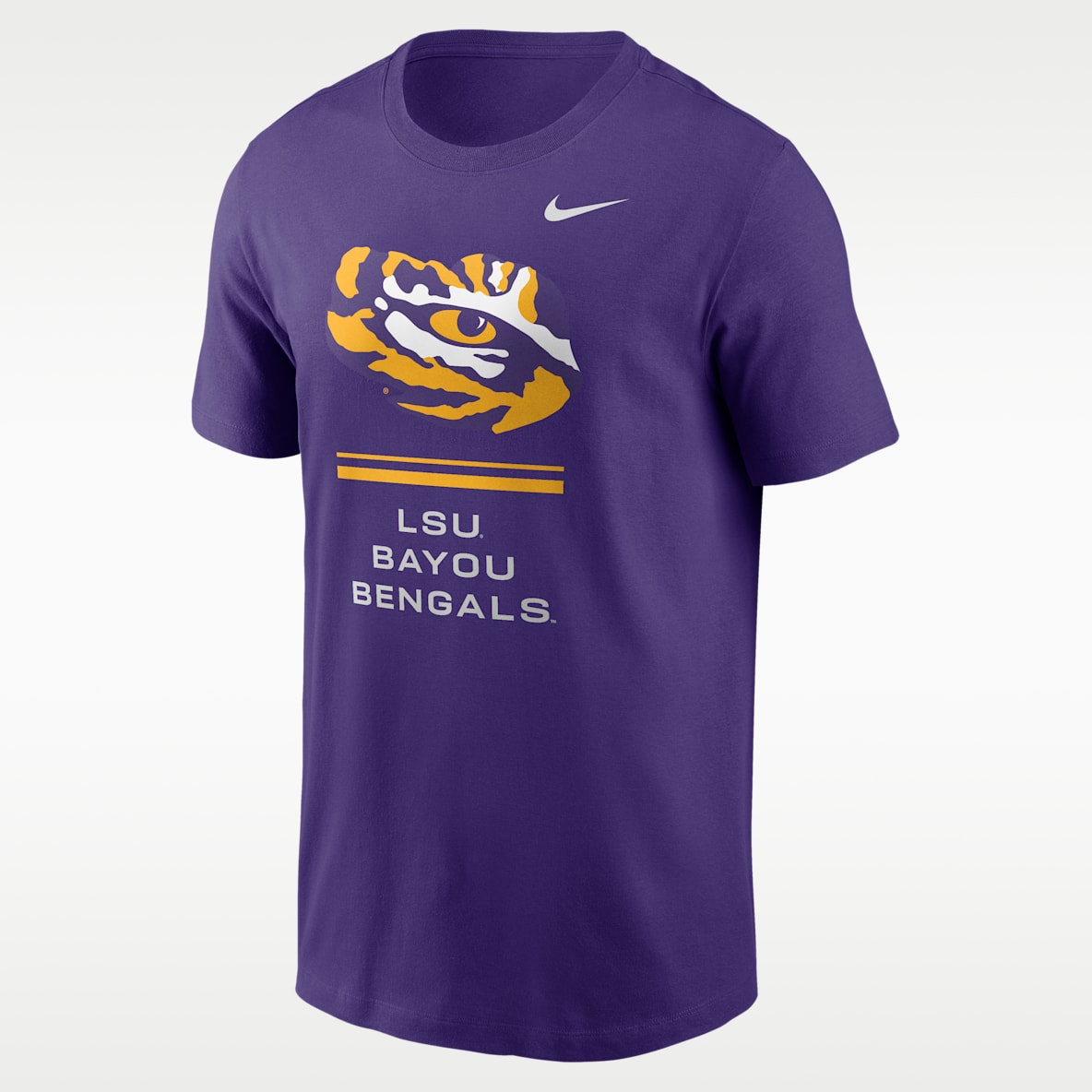 LSU Sideline Playera universitaria Nike Dri-FIT para hombre