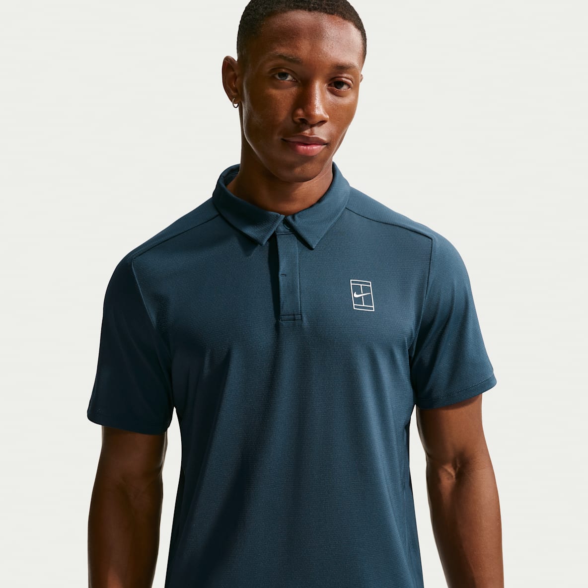 NikeCourt Advantage Pánská tenisová polokošile Dri-FIT