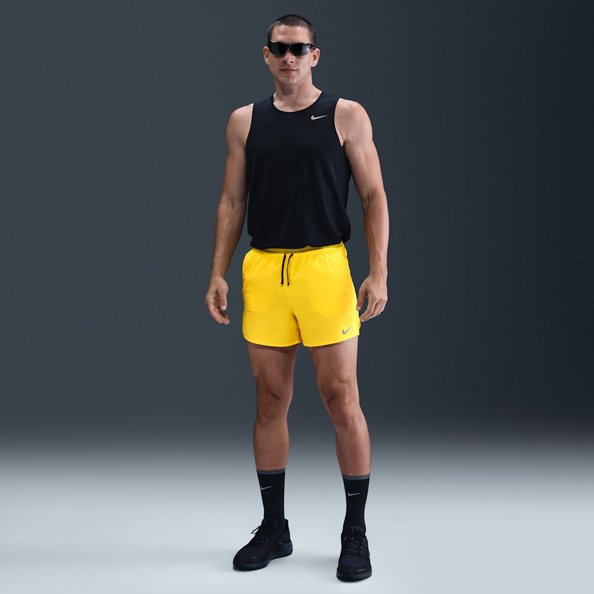 Nike Stride Shorts de correr Dri-FIT de 13 cm con forro de ropa interior para hombre
