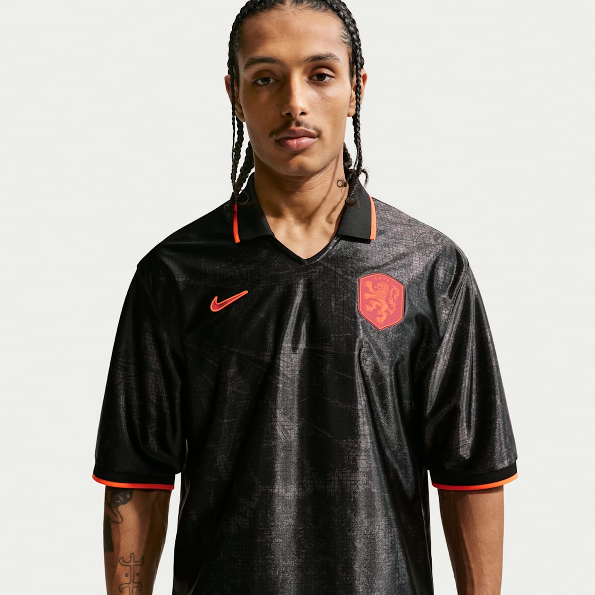 Países Bajos Energy Playera de fútbol de manga corta Nike Dri-FIT para hombre