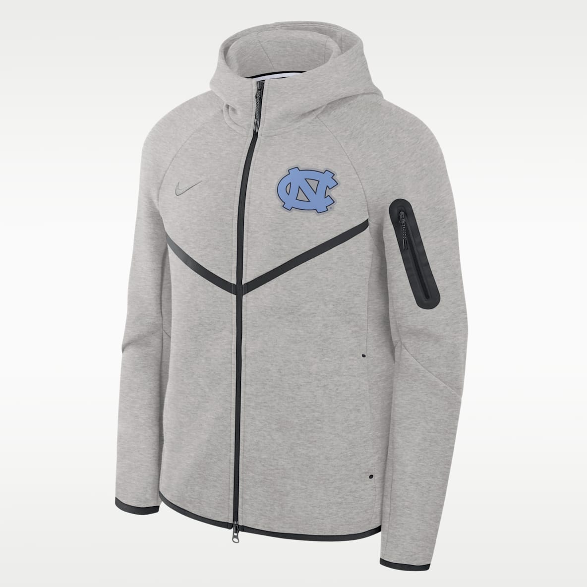North Carolina Tech Fleece Windrunner Men's Jordan Brand College Full-Zip Hooded Jacket