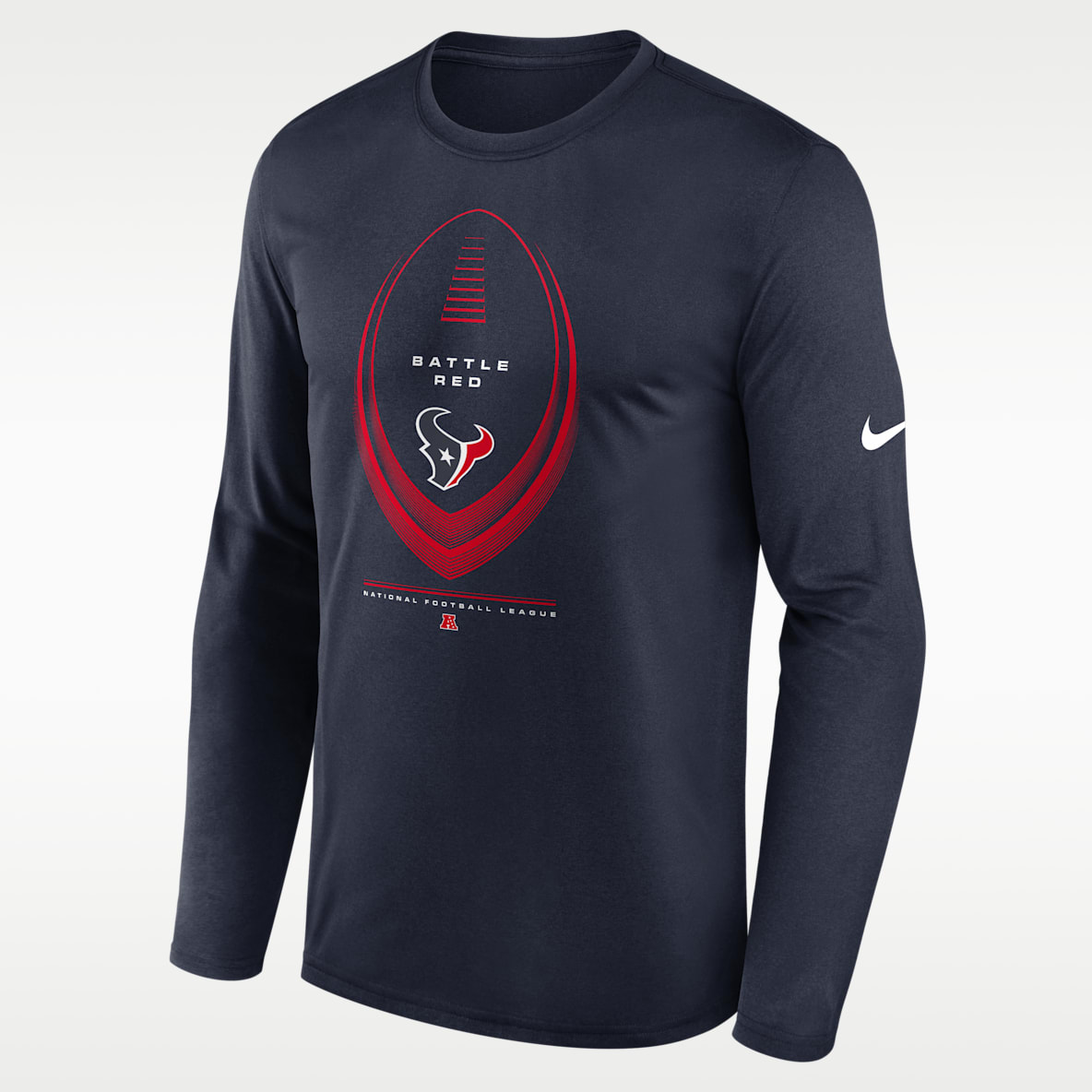 Houston Texans Legend Icon Men's Nike Dri-FIT NFL Long-Sleeve T-Shirt