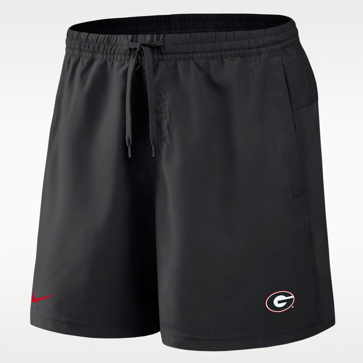 Georgia Primetime Primary Logo Shorts universitarios Form Nike Dri-FIT para hombre