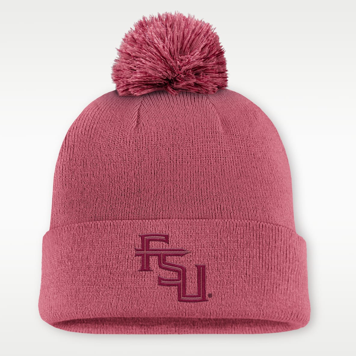 Florida State Primetime Campus Toned Men's Nike College Cuffed Pom Beanie