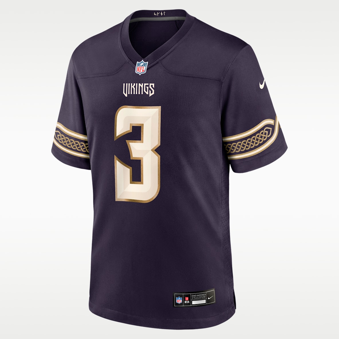Jordan Addison Minnesota Vikings Rivalries Collection Men's Nike NFL Game Jersey