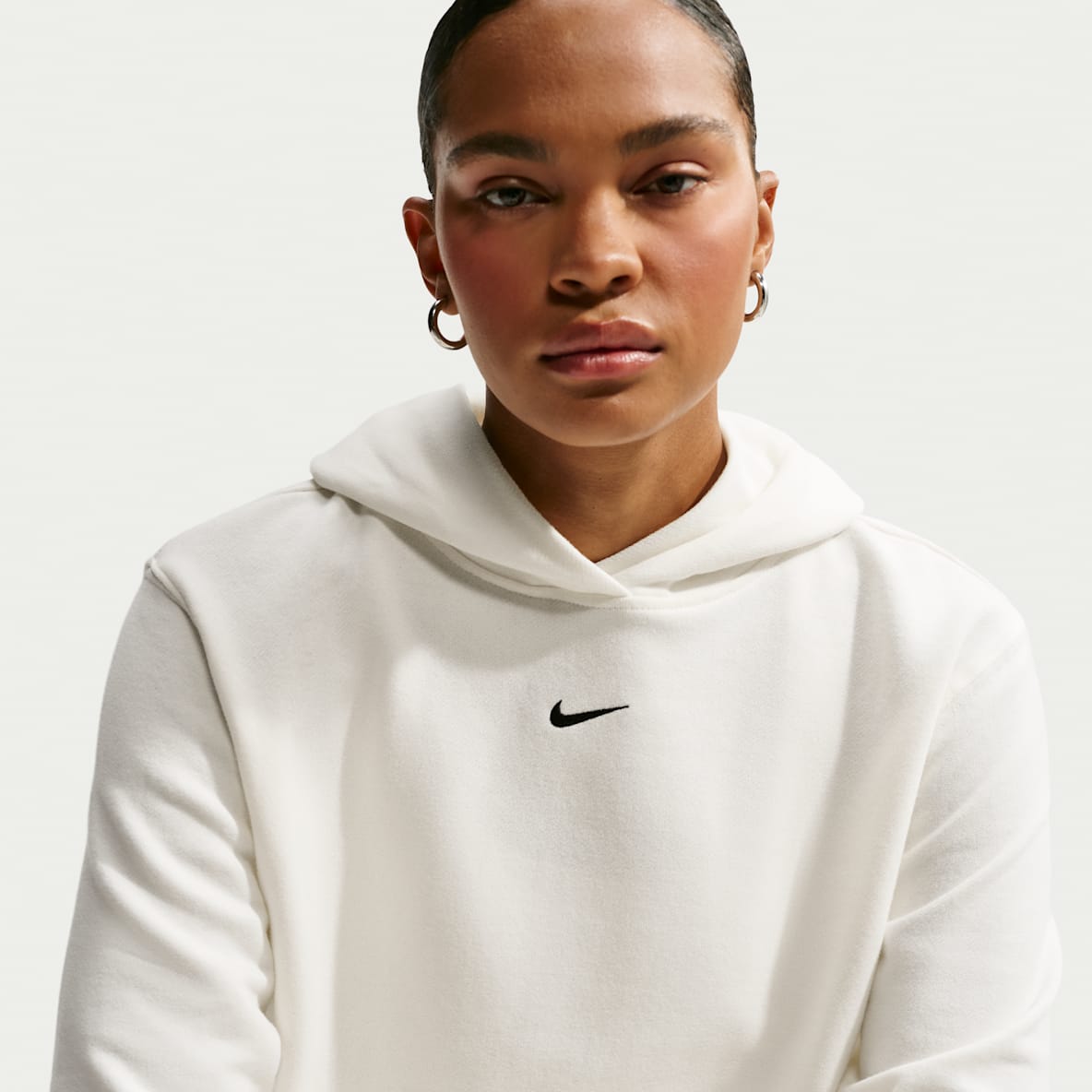 Nike Studio Fleece Lightweight 'French Terry' Women's Pullover Hoodie