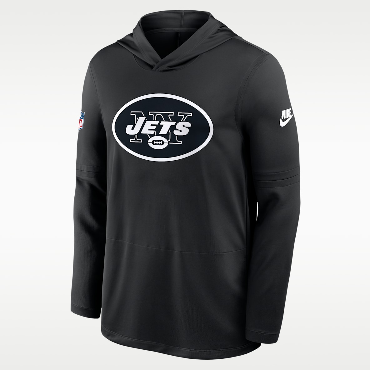 New York Jets Pass Accuracy Men's Nike Dri-FIT NFL Long-Sleeve Hooded Top