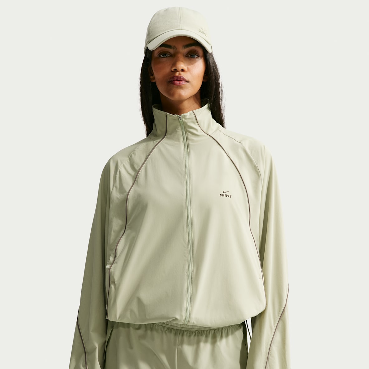 NikeSKIMS Stretch Nylon Women's Oversized Jacket