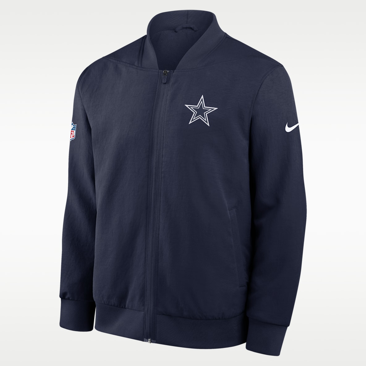 Dallas Cowboys Sideline Men's Nike NFL Full-Zip Bomber Jacket