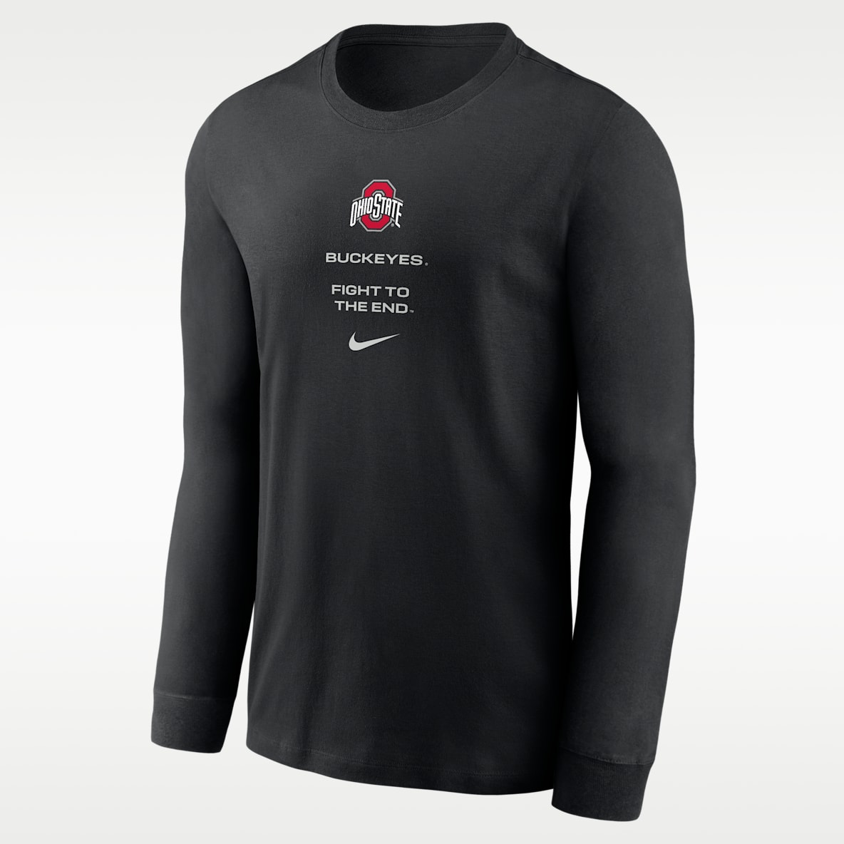 Ohio State Sideline Men's Nike Dri-FIT College Long-Sleeve T-Shirt