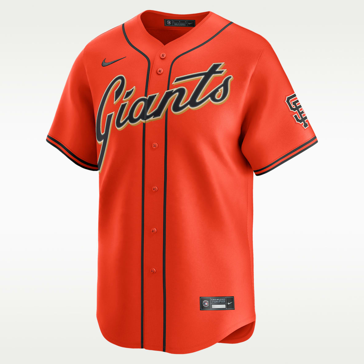 San Francisco Giants Jersey Nike Limited Giants Alt 1
