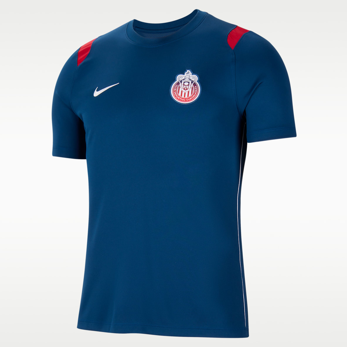 C.D. Guadalajara Academy Pro Playera de futbol de manga corta Nike en tejido Knit Dri-FIT para hombre