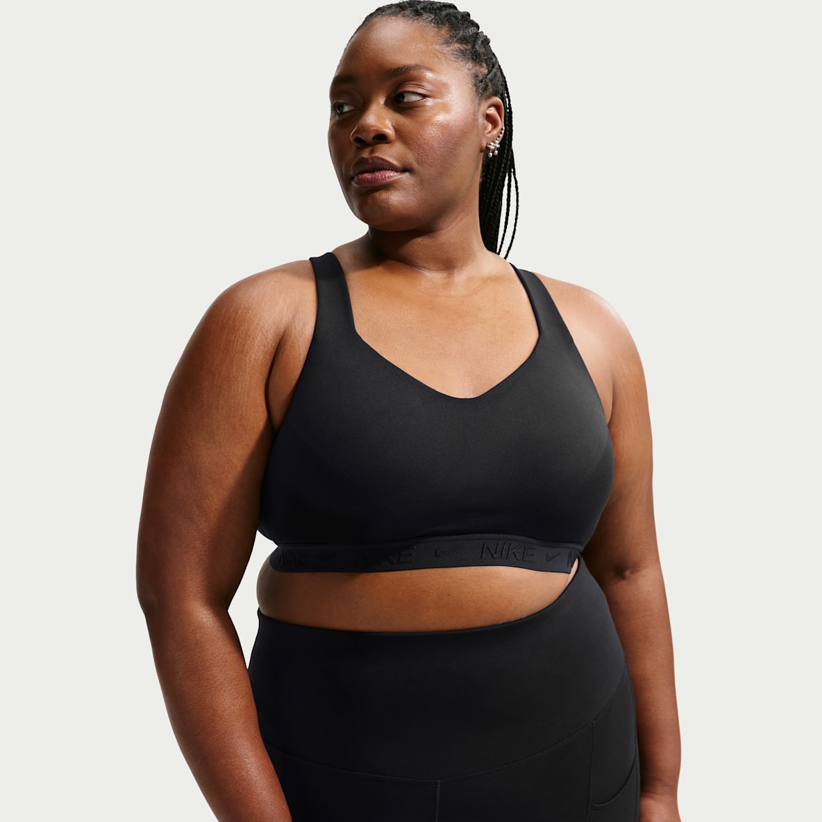 Nike Indy High Support Women's Padded Adjustable Sports Bra (Plus Size)