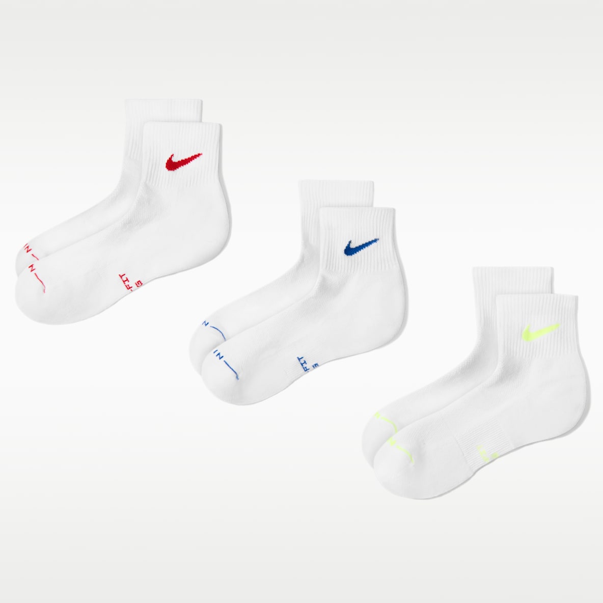Nike Everyday Elevated Ankle Socks (3 Pairs)