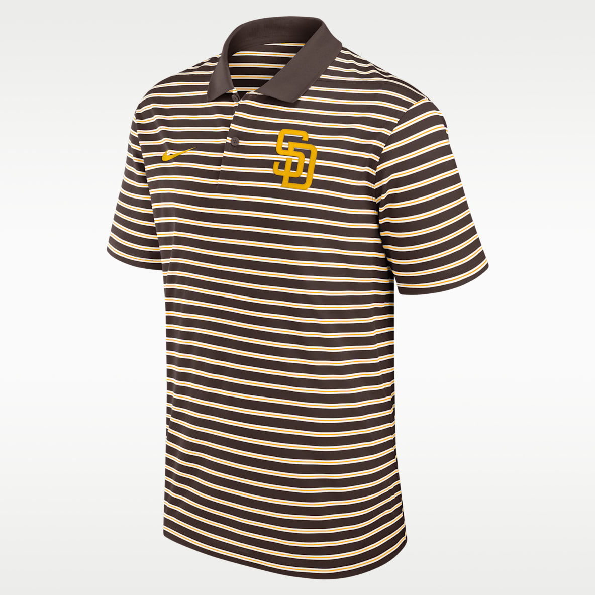 San Diego Padres Striped Victory Men's Nike Dri-FIT MLB Polo