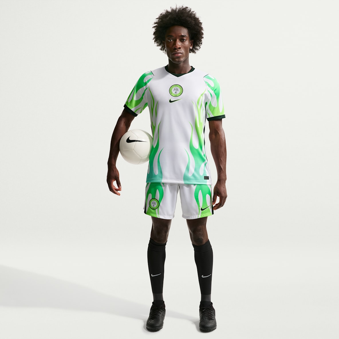 Nigeria 2026 Stadium Away Men's Nike Soccer Dri-FIT Replica Shorts