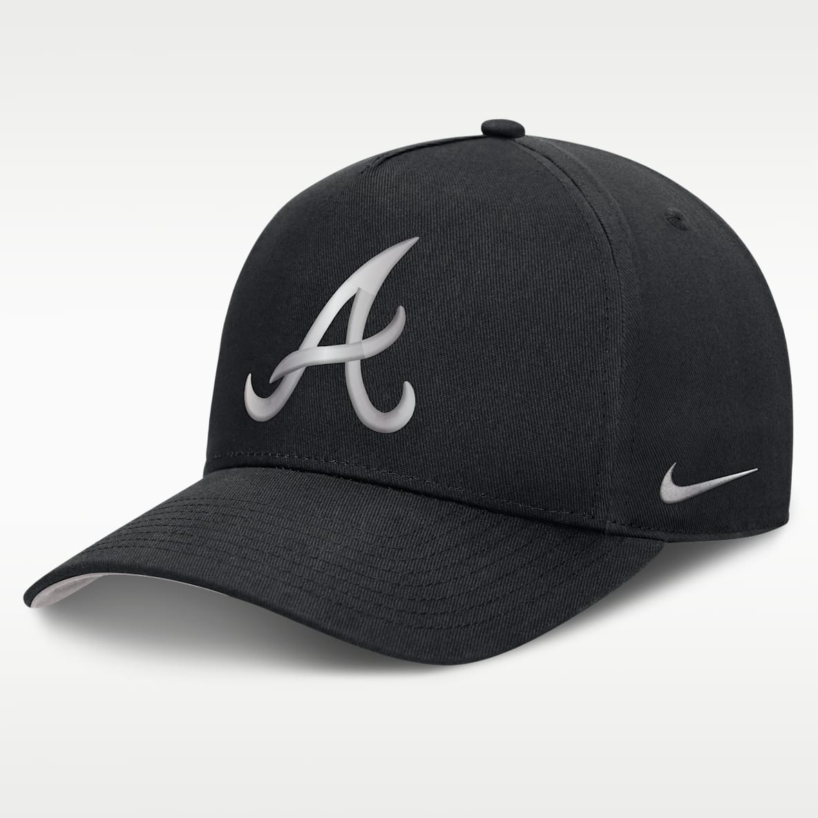 Atlanta Braves Rise Men's Nike Dri-FIT MLB A-Frame Trucker Adjustable Hat