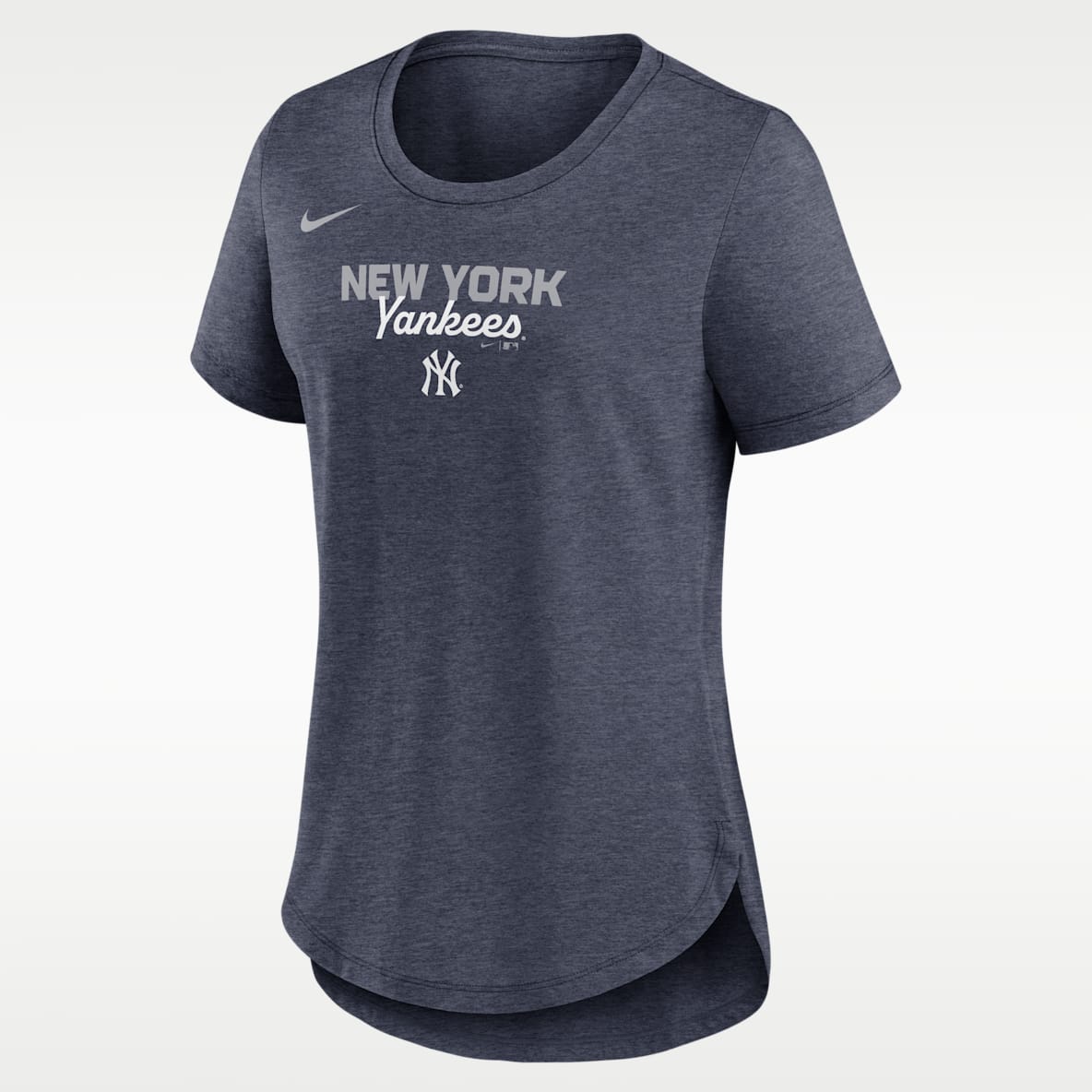 New York Yankees Arched Team Name Women's Nike MLB T-Shirt