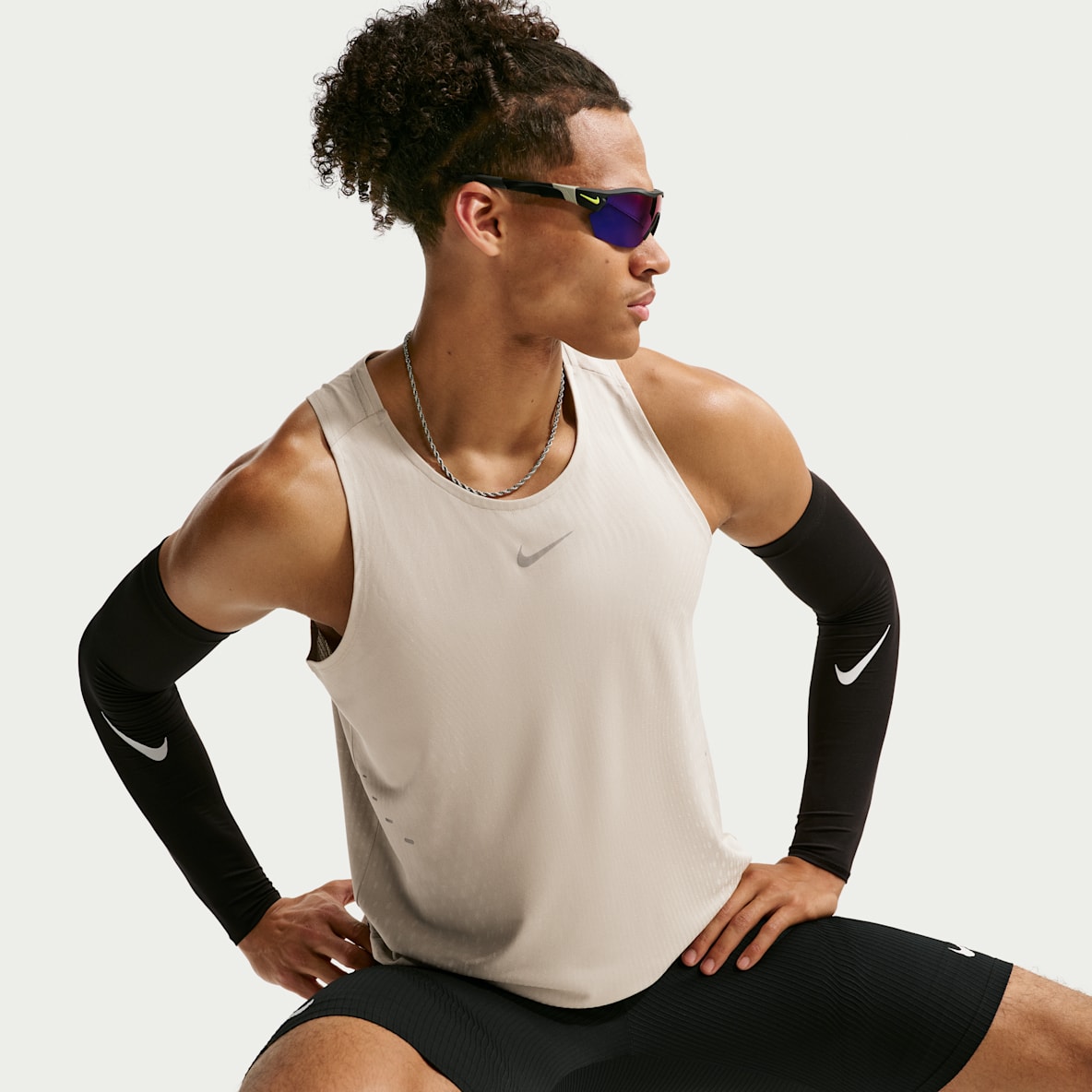Nike Stride Ανδρικό tank top για τρέξιμο Aero-FIT