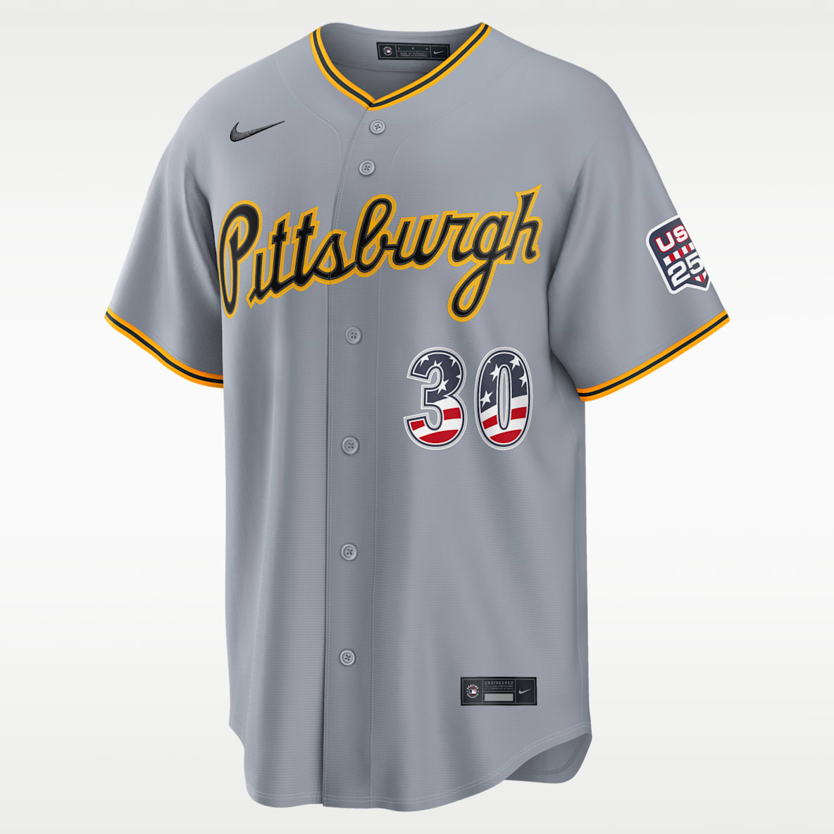 Paul Skenes Pittsburgh Pirates USA 250 Men's Nike MLB Stadium Jersey