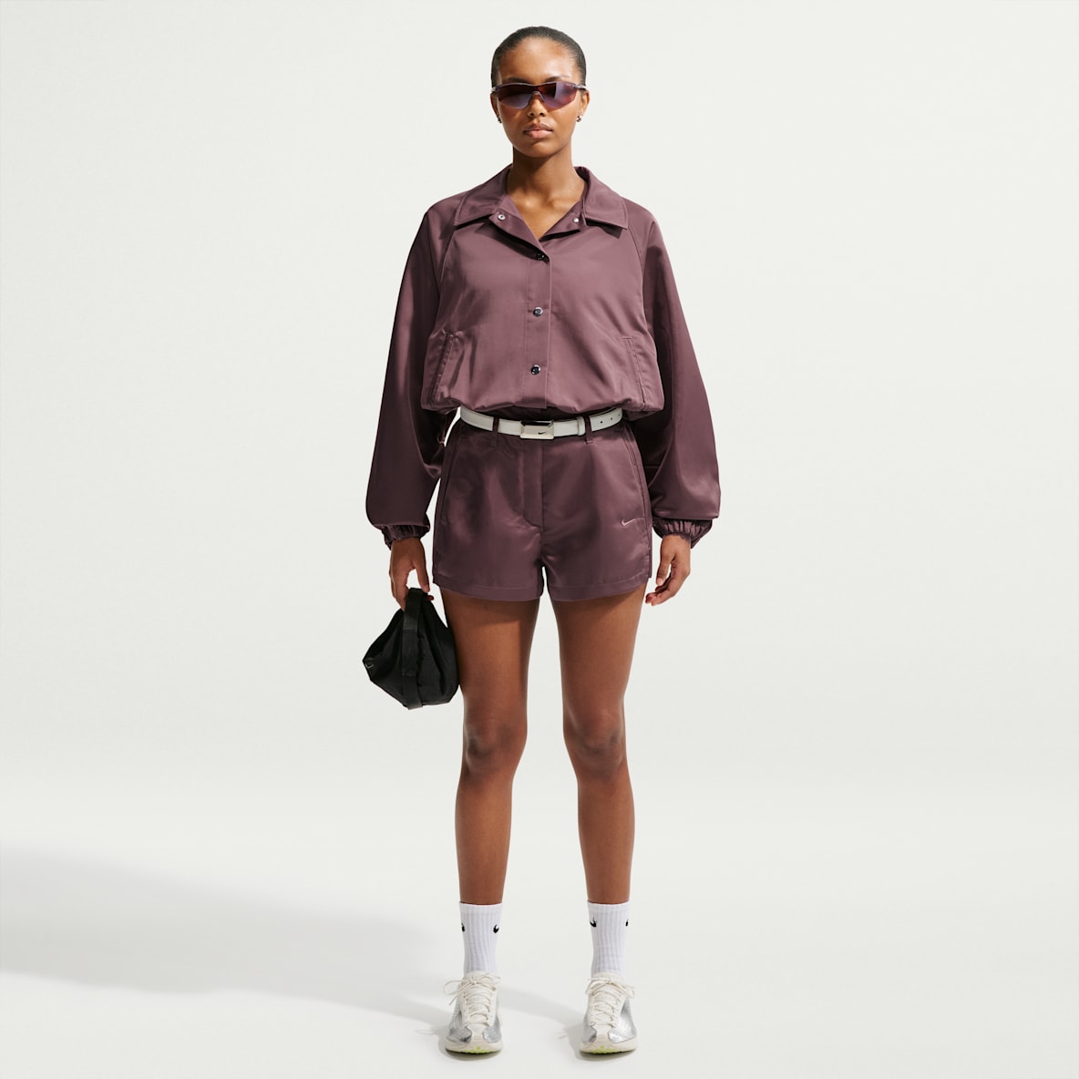 Nike Sportswear Women's High-Waisted Satin Hot Shorts