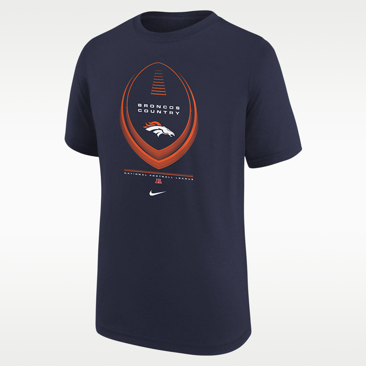 Denver Broncos Icon Legend Edition Big Kids' Nike Dri-FIT NFL T-Shirt