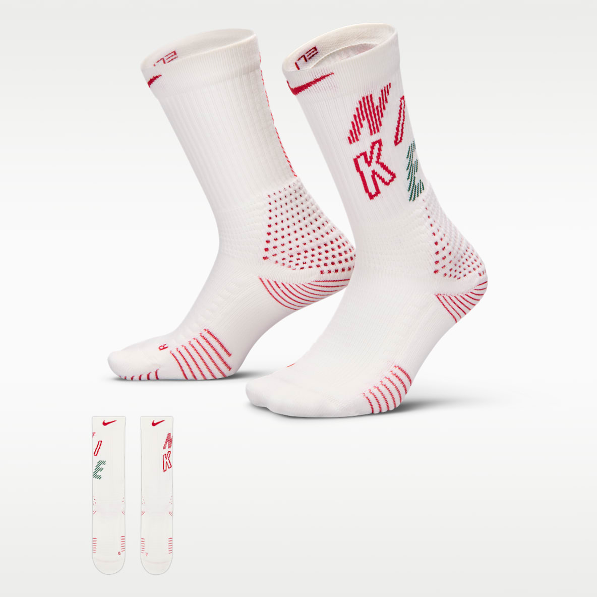 Nike Elite 2.0 X-MAS Calcetas acolchadas