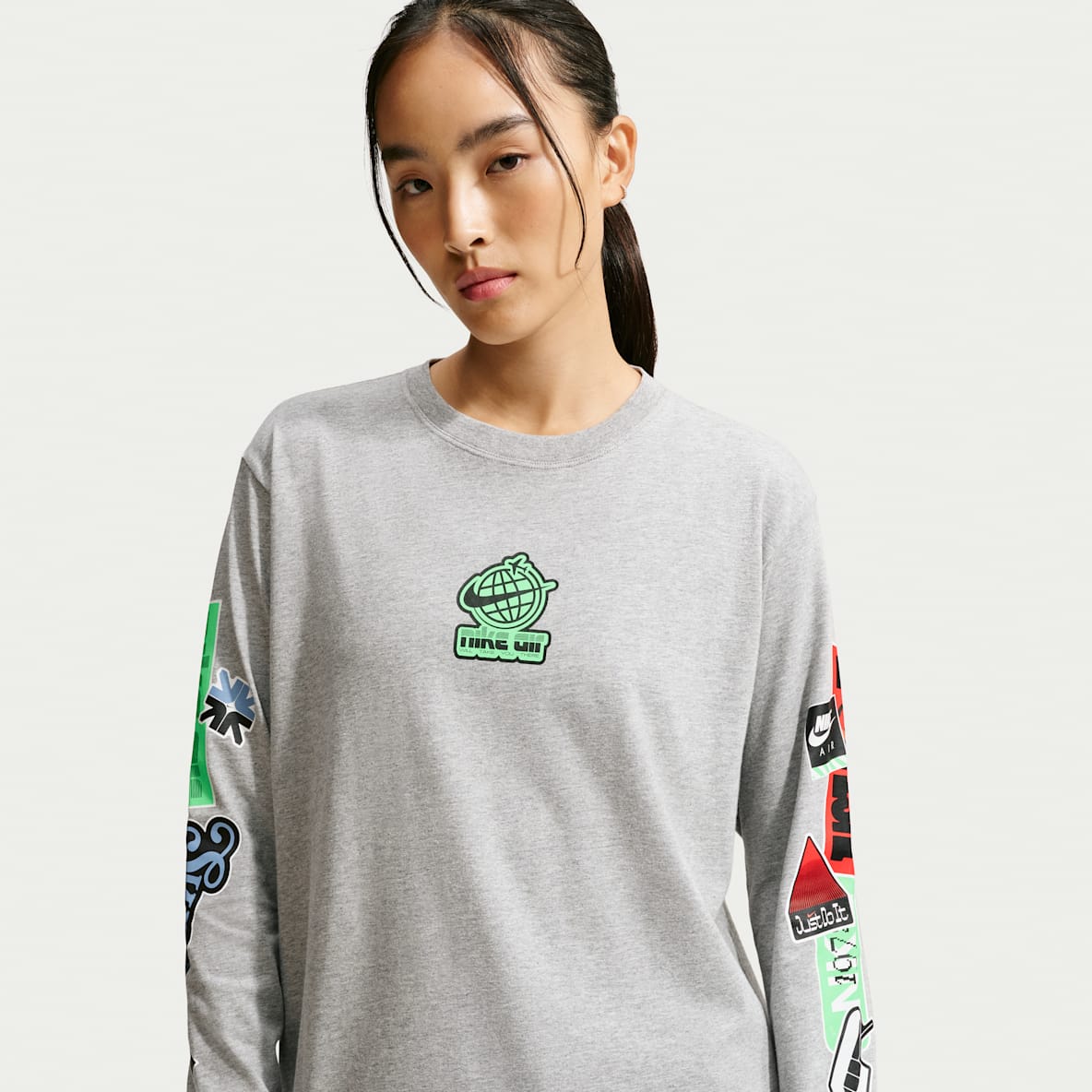 Nike Sportswear Classic Women's Oversized Long-Sleeve T-Shirt