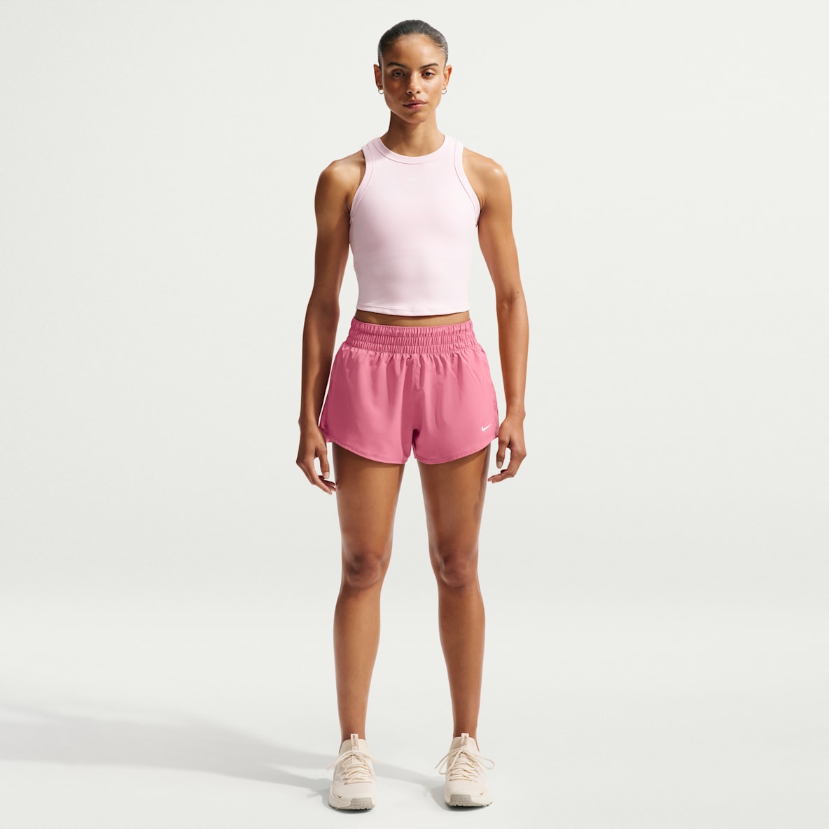 Nike One Women's Dri-FIT Mid-Rise 8cm (approx.) Brief-Lined Shorts