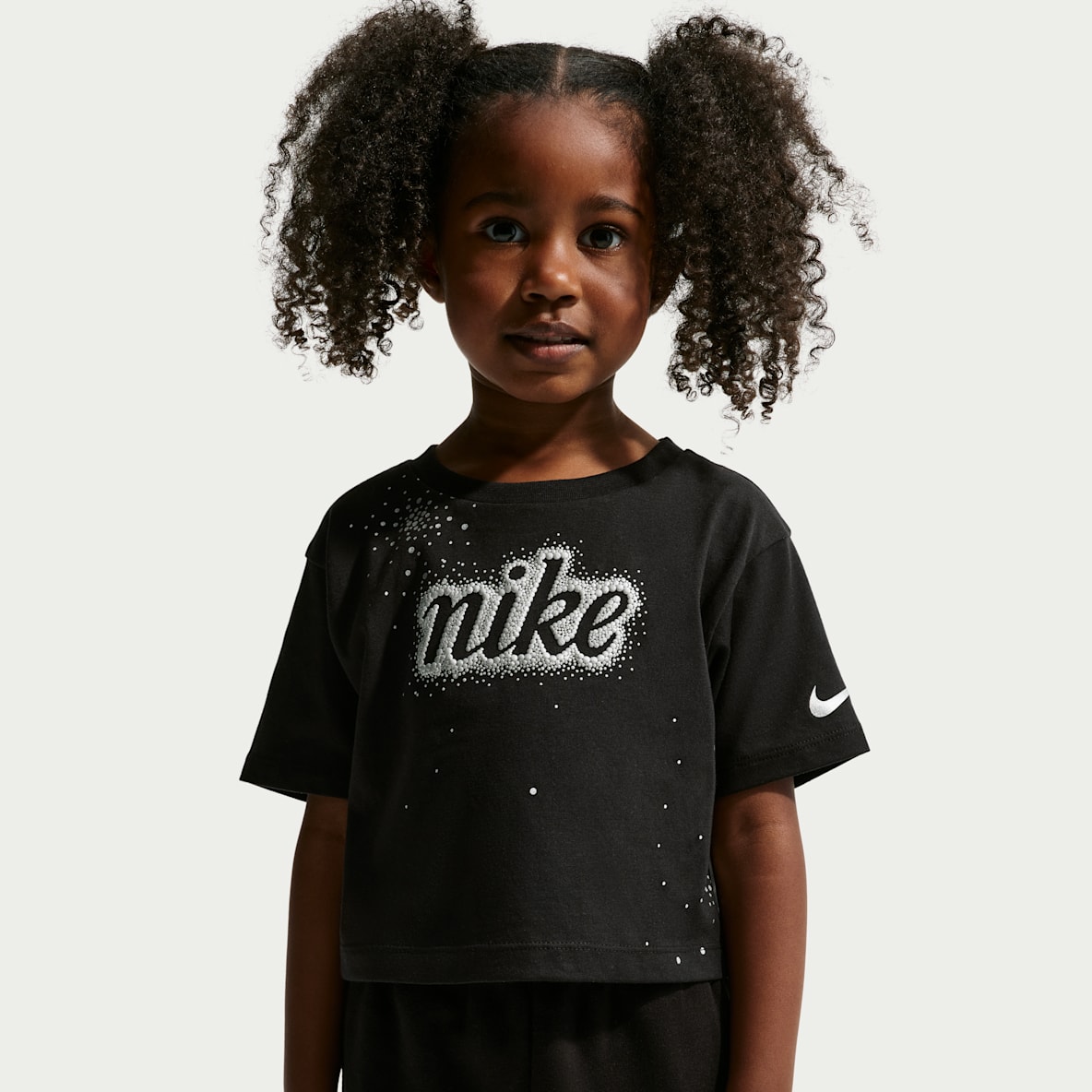 Nike Toddler Swoosh Sparkle Boxy T-Shirt