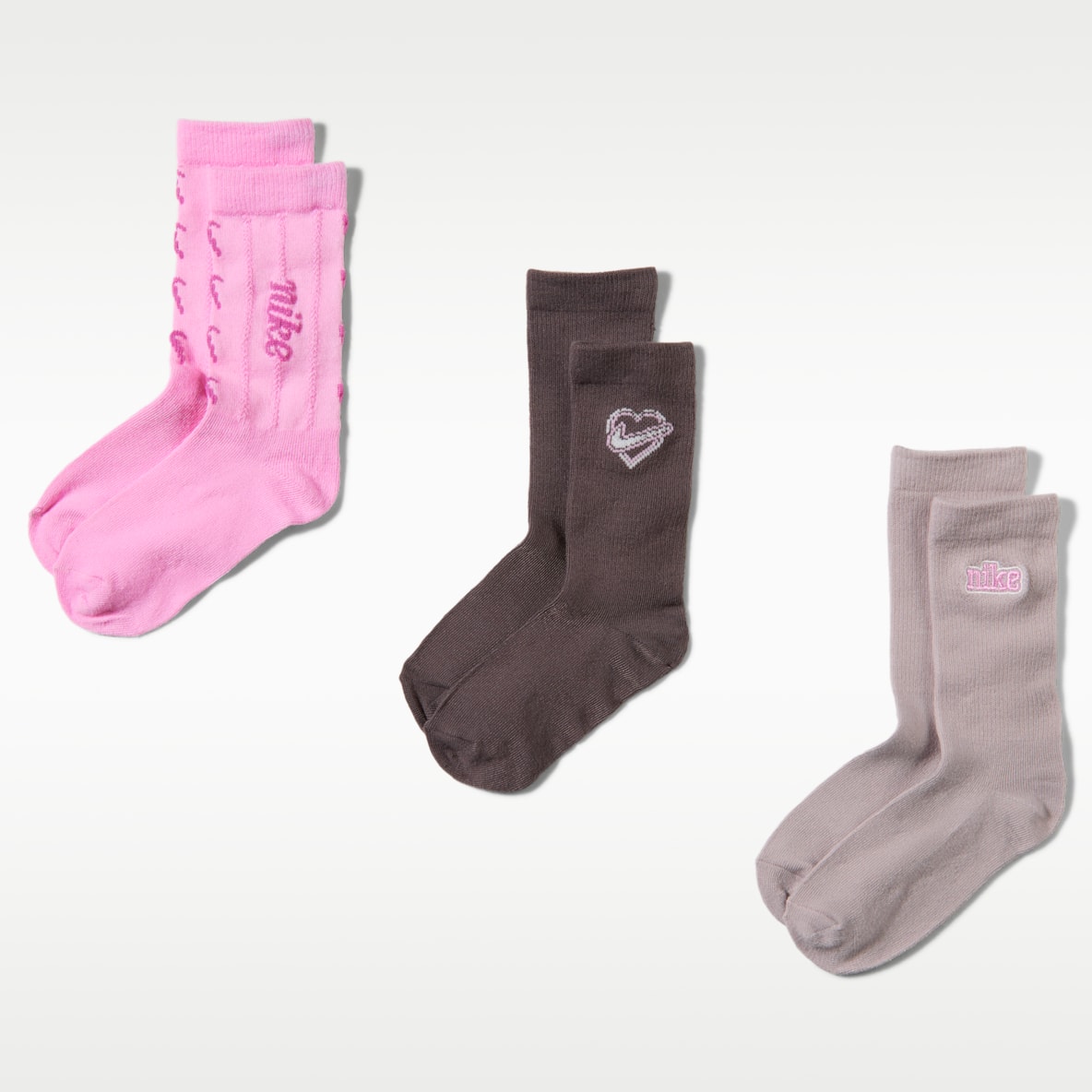 Nike Juxta-Girl Calcetas para niños (3 pares)