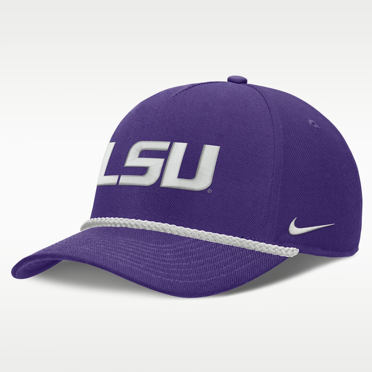 LSU Sideline Rope Rise Men's Nike College Adjustable Hat
