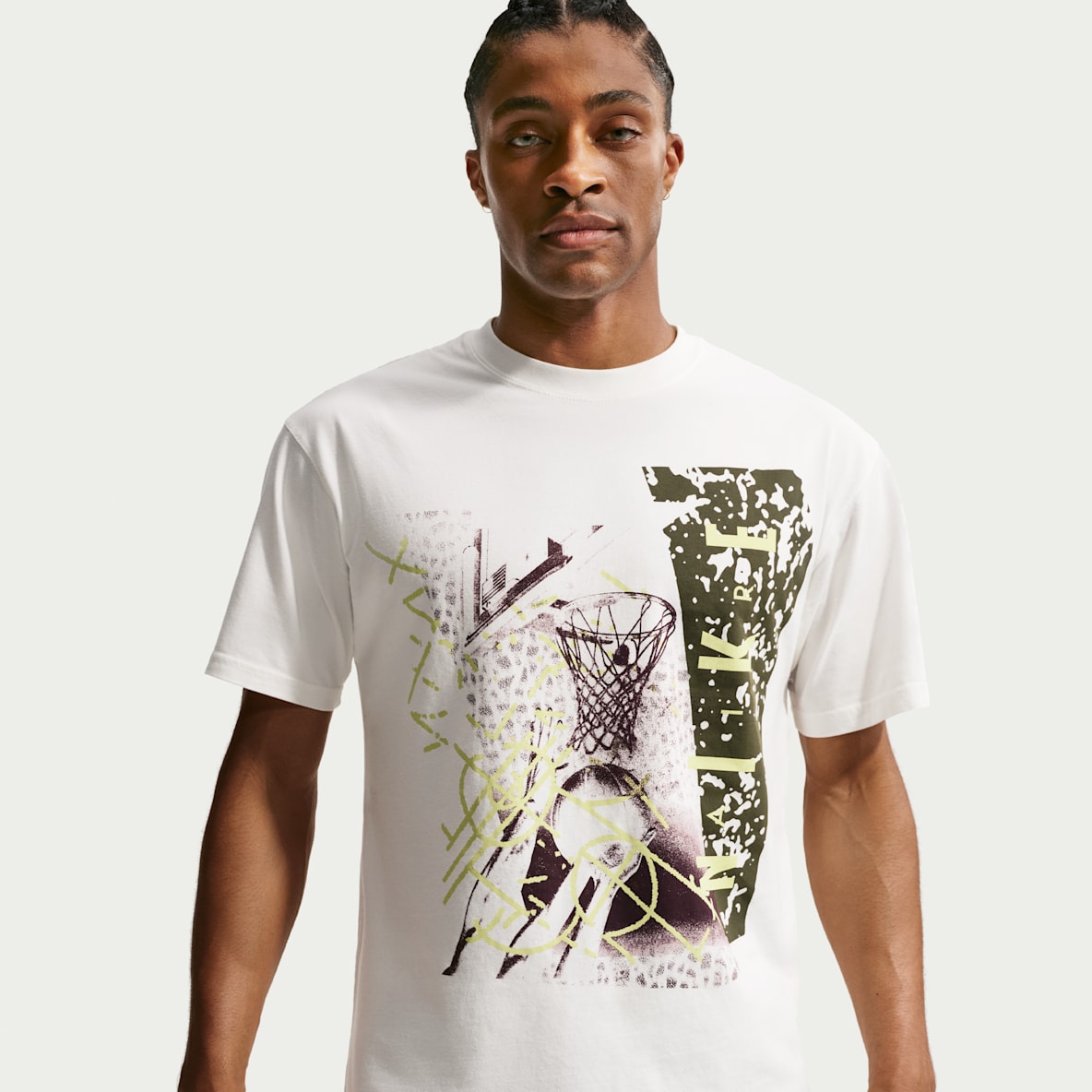 Nike T-shirt de basquetebol para homem