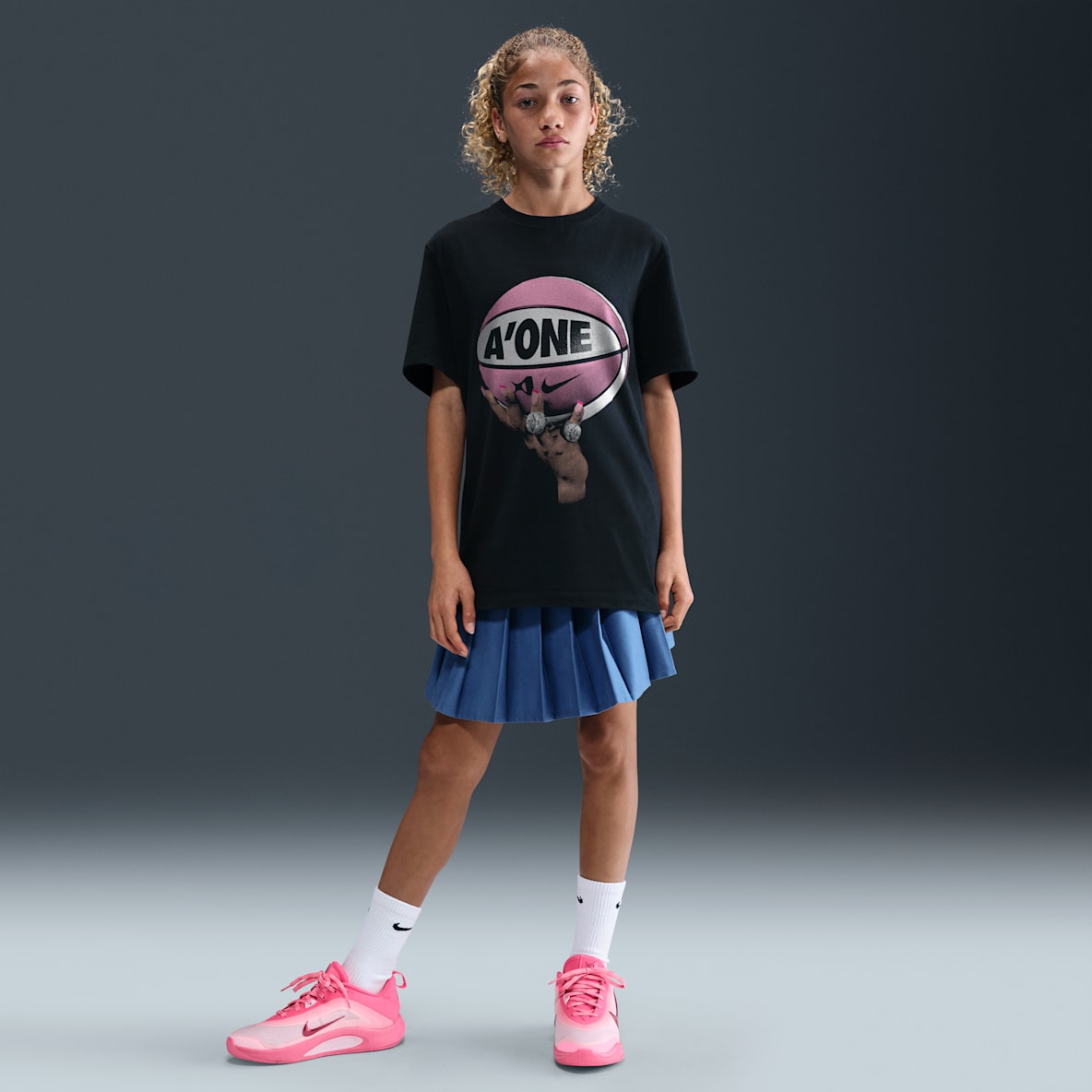 A'ja Wilson Rings "So Win" Big Kids' Nike Basketball T-Shirt