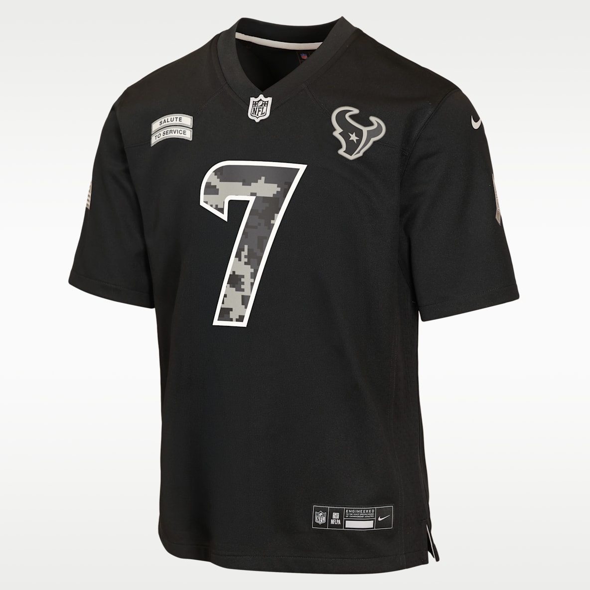 C.J. Stroud Houston Texans Salute to Service Big Kids' Nike NFL Game Jersey
