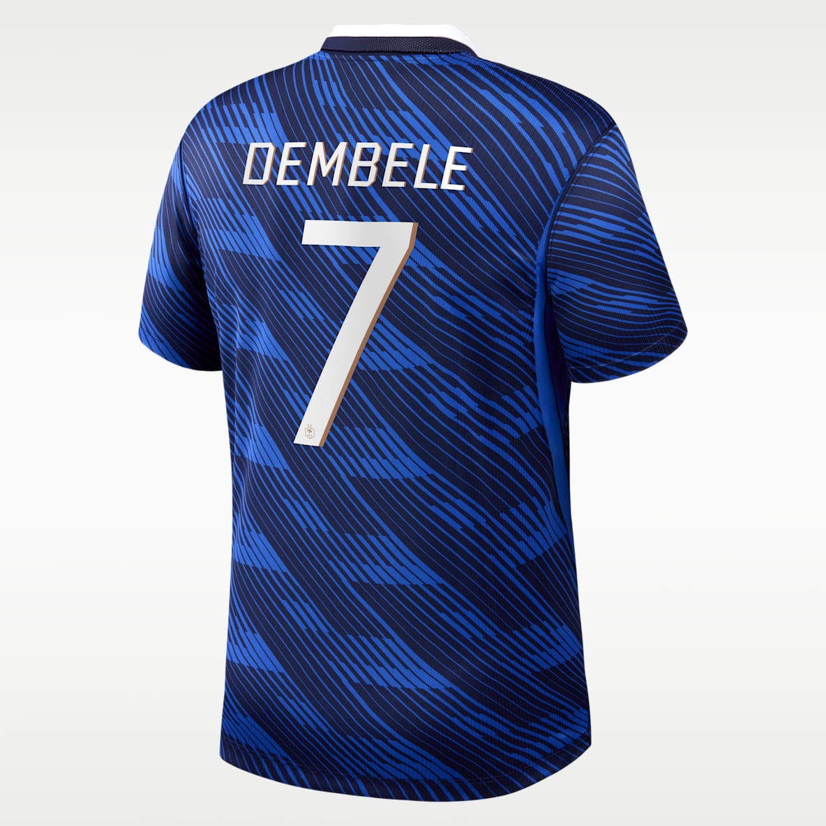 Ousmane Dembélé France National Team 2026 Stadium Home Jersey de fútbol Nike Dri-FIT para hombre