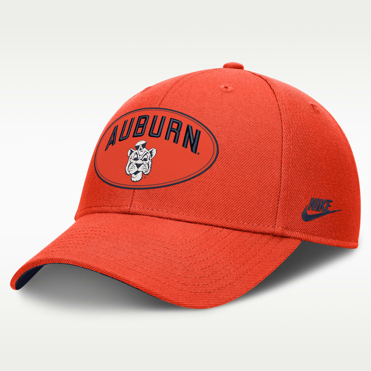 Auburn Legacy Letter & Location Rise Men's Nike Dri-FIT College A-Frame Adjustable Hat