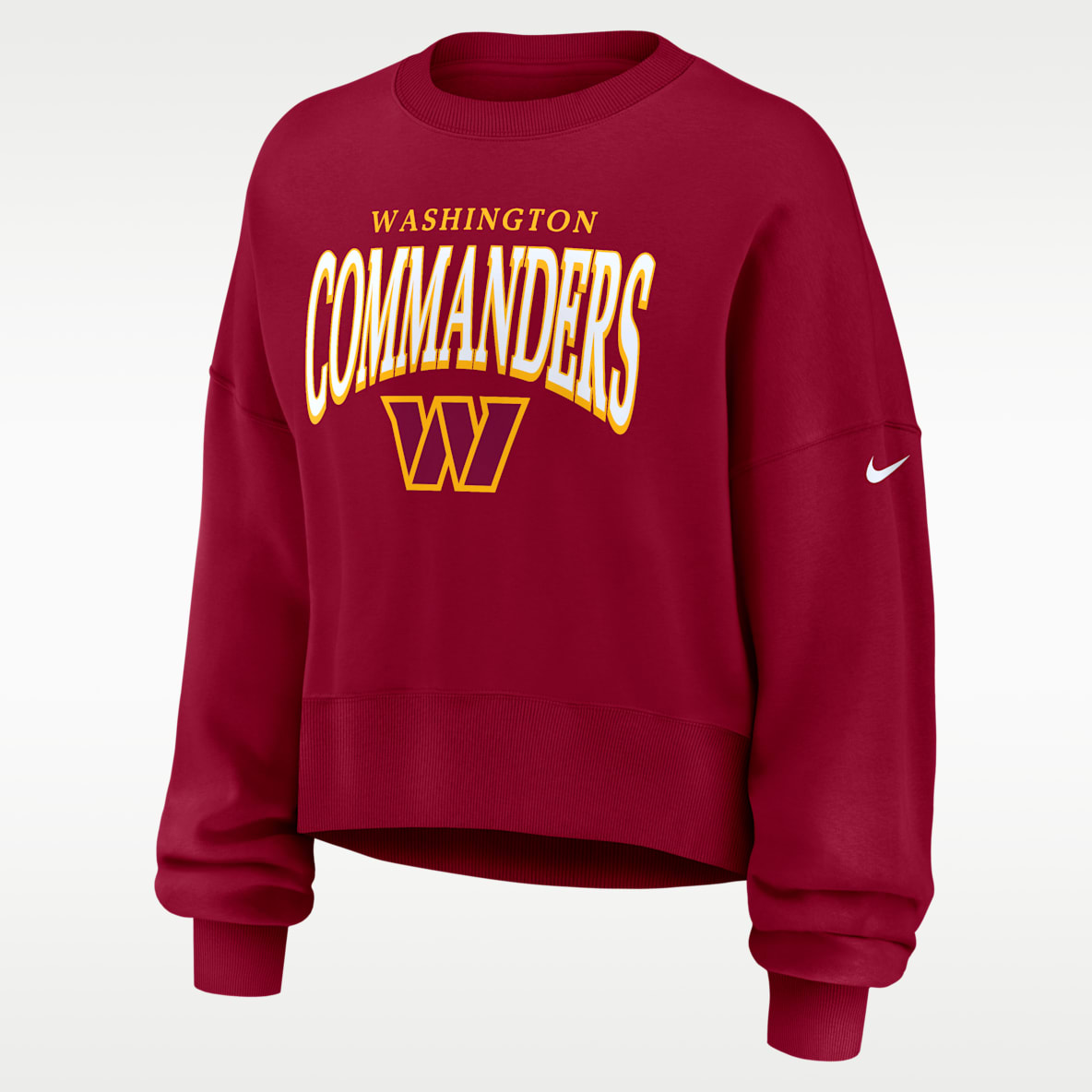 Washington Commanders Rewind Phoenix Women's Nike NFL Oversized Pullover Crew
